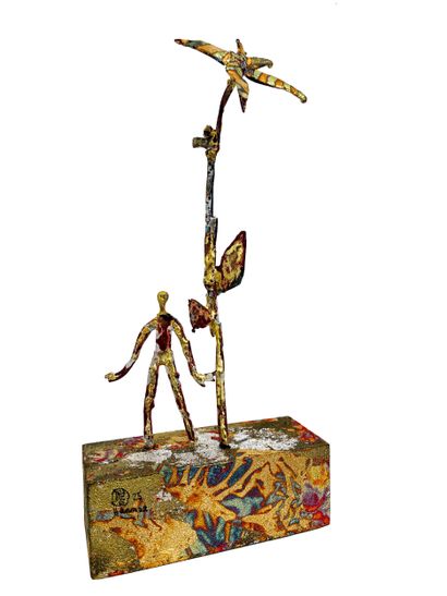 DAIREAUX Stéphane
Hannaa / Sculpture in bronze,...