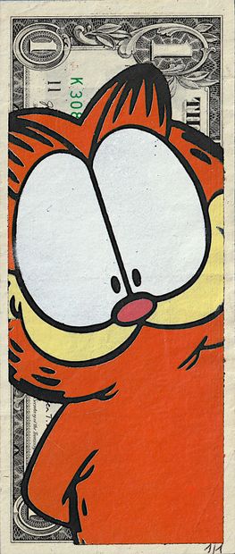 KASH ART par KASTELLAN
Garfield / Pochoir...