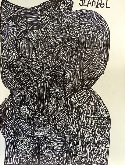 POL Jean
Untitled / Felt pen on paper / Signed...