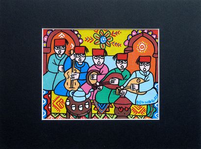 BENMOUSSA Fatiha
Untitled / Mixed technique...