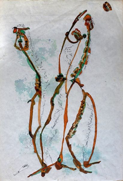 LASSITER Charles-Keeling (1926 - 2005)
Sticks...