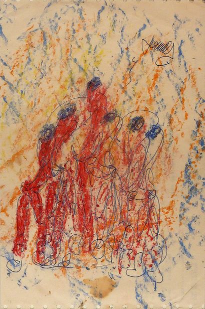 YOUNG Purvis (1943-2010)
Six figures / Mixed...