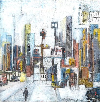 GODFROY-SOLIER Catherine
La ville 2 / Collage...