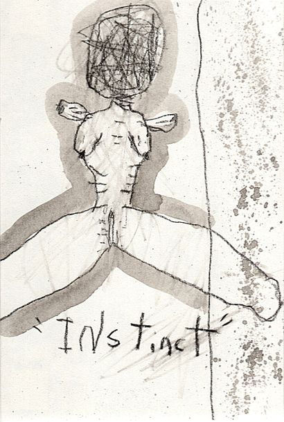 FINK Gus
Instinct / Black pencil and ink...