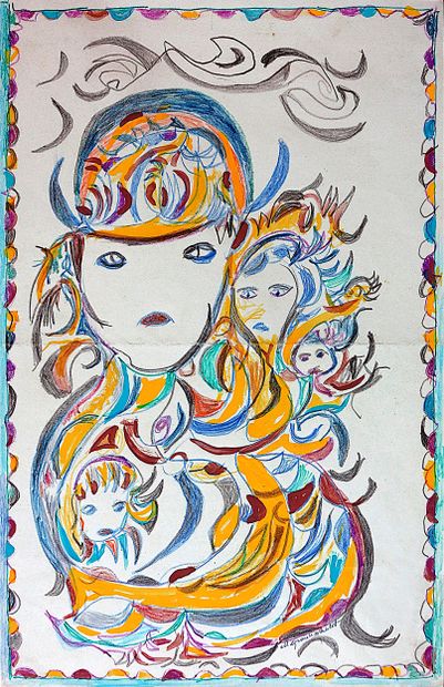 GRÜNENWALDT Martha (1910-2008)
Untitled /...