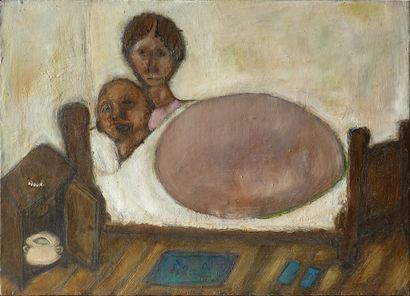 CARRESSE Pierre (1936 - 2003)
Les dormeurs...