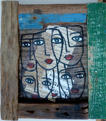 OSAMA, Osama EL HEFNY dit
Untitled / Oil...
