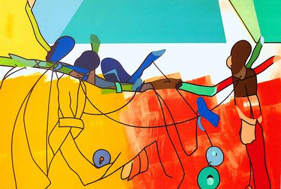 TELEMAQUE Hervé (1937-2022)
Composition -...