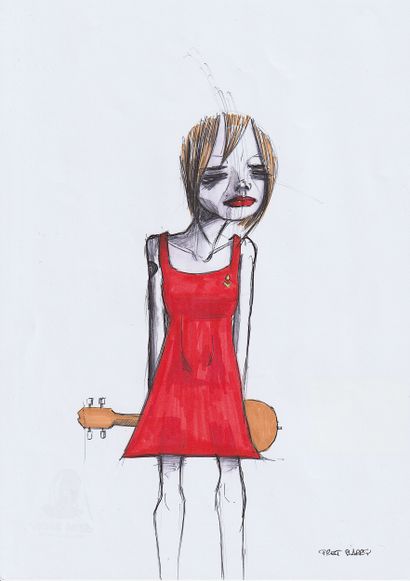 BARRY Greg
Untitled / Mixed media on paper...