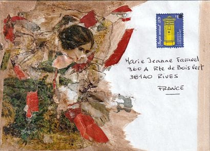 CHANES Gabriela
Sans titre / Enveloppe Mail-Art...