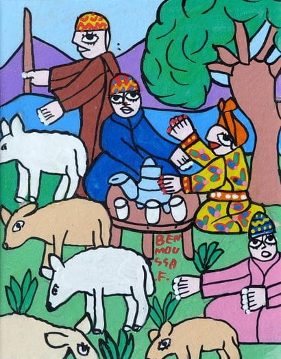 BENMOUSSA Fatiha
Untitled / Mixed media on...