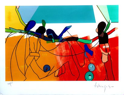 TELEMAQUE Hervé (1937-2022)
Composition -...