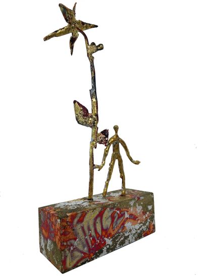 DAIREAUX Stéphane
Hannaa / Sculpture in bronze,...