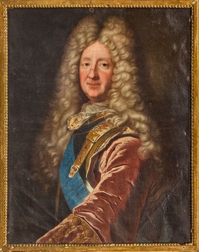 法国画派，18 世纪上半叶，在 Hyacinthe RIGAUD（1659-1743...