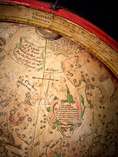 Globe céleste 
