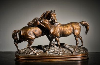 皮埃尔-儒勒-梅内（Pierre Jules MENE，1810-1879 年）的...