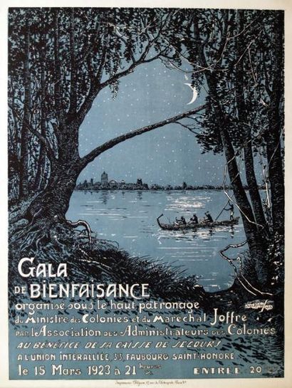 Gala de Bienfaisance - Ministre des Colonies...