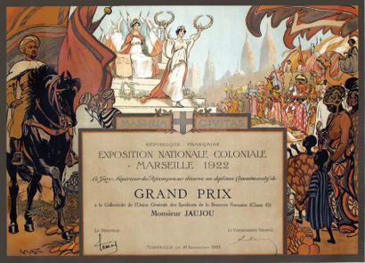 Exposition Nationale Coloniale Marseille...
