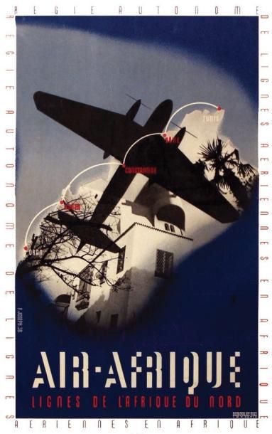 Air Afrique - Lignes de L'Afrique du Nord...