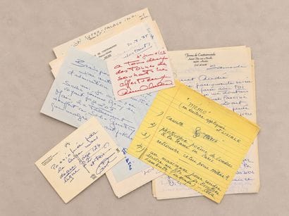 ANNABELLA: 18 letters and 4 autographed cards....