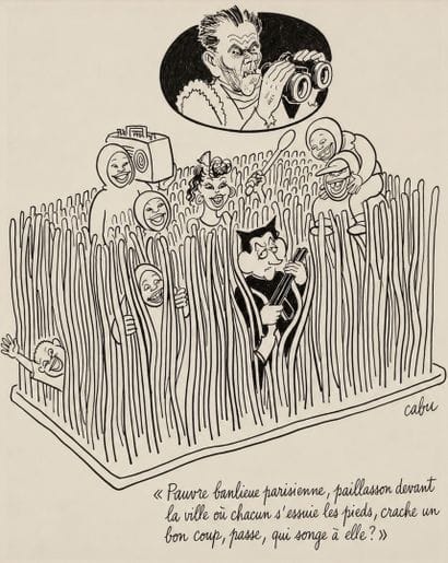 (CELINE, Louis-Ferdinand) CABU: India ink...