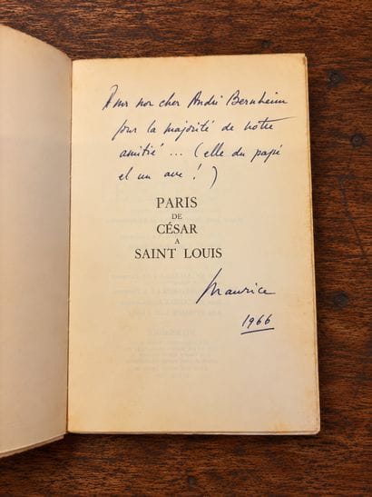 DRUON, Maurice: *Paris, from Caesar to Saint...