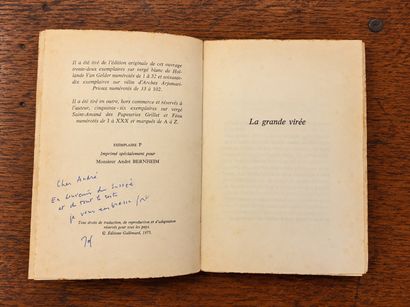 KESSEL, Joseph: *Les temps sauvages*. Gallimard,...