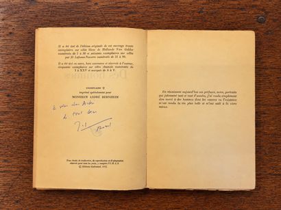 KESSEL, Joseph: *Des hommes*. Gallimard,...