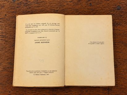 KESSEL, Joseph: *Les cavaliers*. Gallimard,...