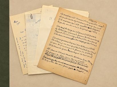 COCTEAU, Jean: 5 autograph letters, signed...