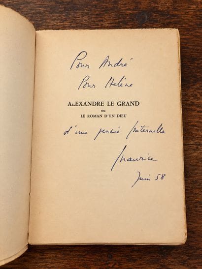 DRUON, Maurice: *Alexander the Great, or...