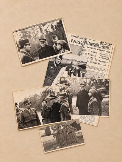 Joseph KESSEL: 5 reprinted photos of Kessel,...