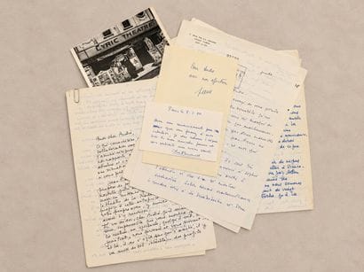 BARILLET, Pierre: A collection of 8 letters...