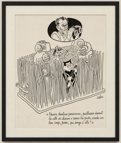 (CELINE, Louis-Ferdinand) CABU: India ink...