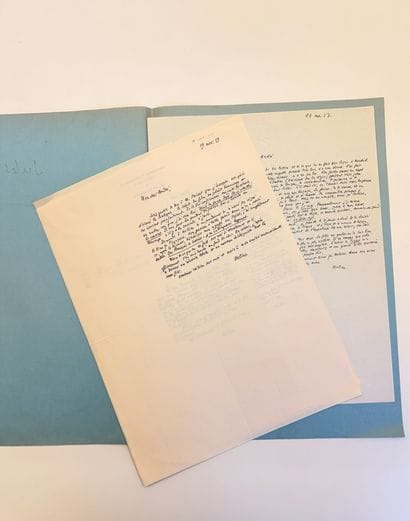 ROY, Jules: A set of five signed handwritten...