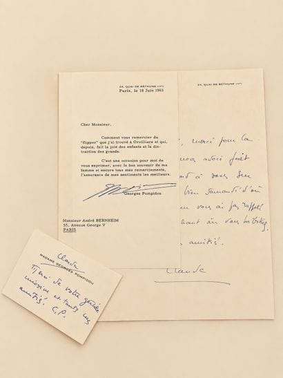 (POLITICIAN): Set of 6 letters addressed...