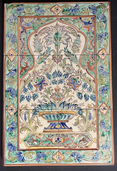 BOUMEHDI Mohammed (1924-2006)
Deux panneaux...