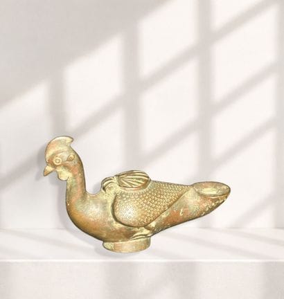 Trois lampes zoomorphes de style Seldjoukide
Bronze
Iran,...