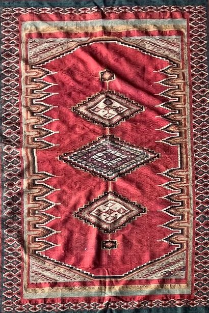 Important, Original, fin et ancien Kilim...