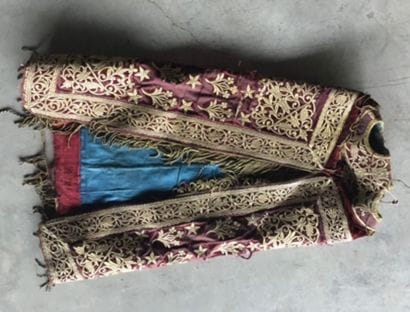 Ensemble paramentique juif : Manteau de Torah...