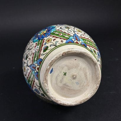 Vase bouteille Ottoman
Pâte siliceuse à décor...