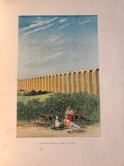 Tunis et ses environs par Charles Lallemand....