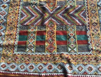 Original et grand tapis Rabat
Nord Atlas,...