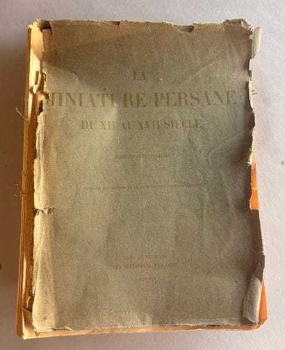 La miniature persane du XII au XVIIème siècle...