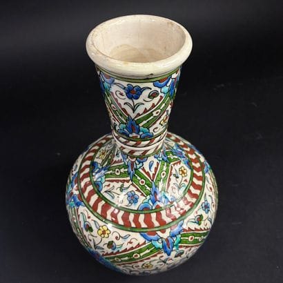 Vase bouteille Ottoman
Pâte siliceuse à décor...