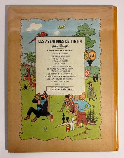 Tintin - The Temple of the Sun: First Edition,...