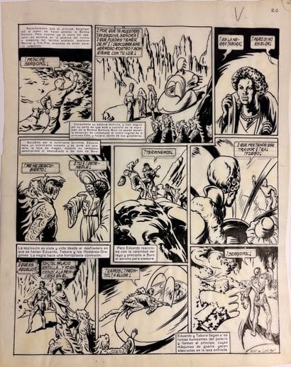 Emilio Freixas - Set of 20 prints: *Los Dragones...