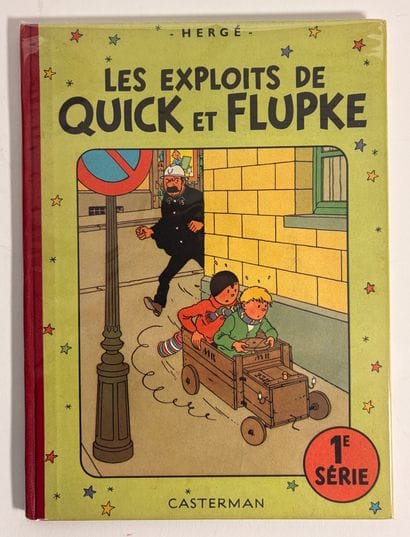 Quick and Flupke 1: First edition, B2 format....