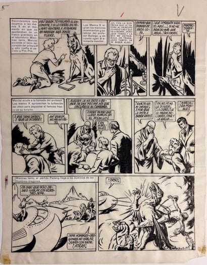 Emilio Freixas - Set of 20 prints: *Los Dragones...