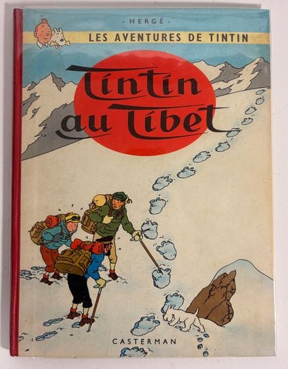 Hergé - Signed copy: *Tintin in Tibet*. Belgian...